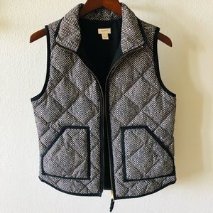{J.Crew} Quilted puffer vest